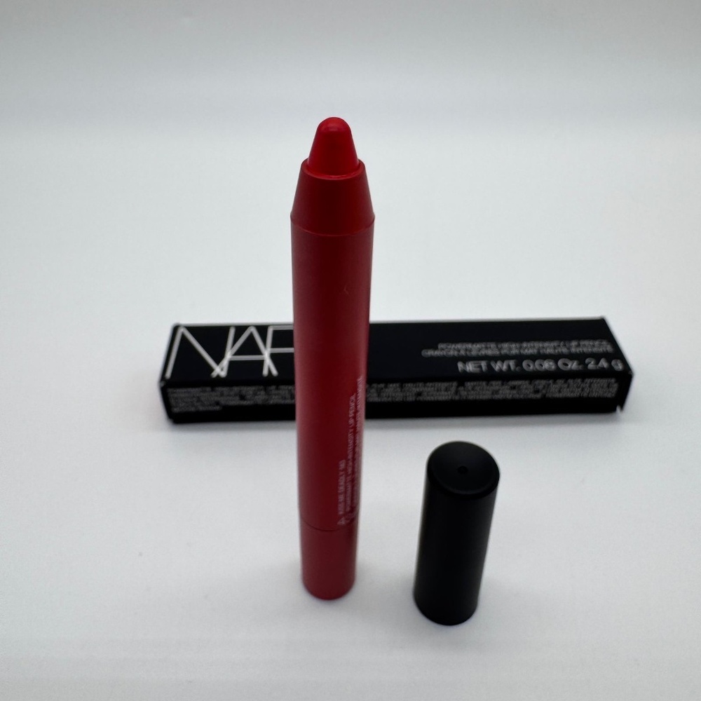 NARS Powermatte High-Intensity Lip Pencil Red Kiss Me Deadly Shade Full Size New